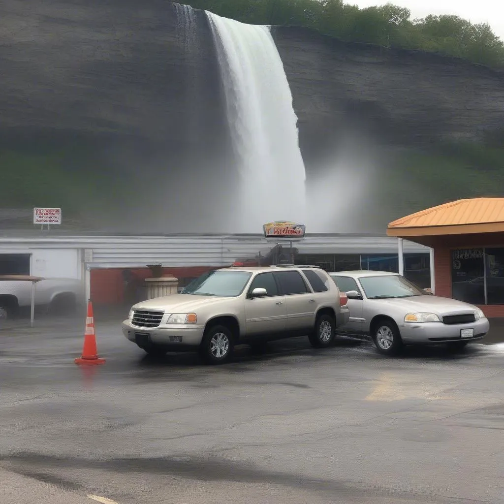 Niagara Falls car wash