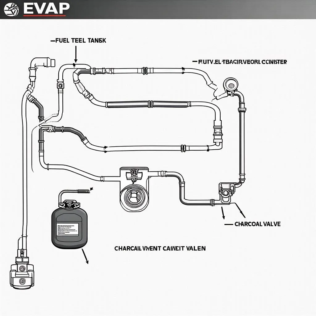 Nissan Pathfinder EVAP system