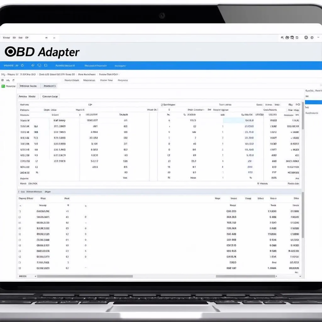 OBD adapter software