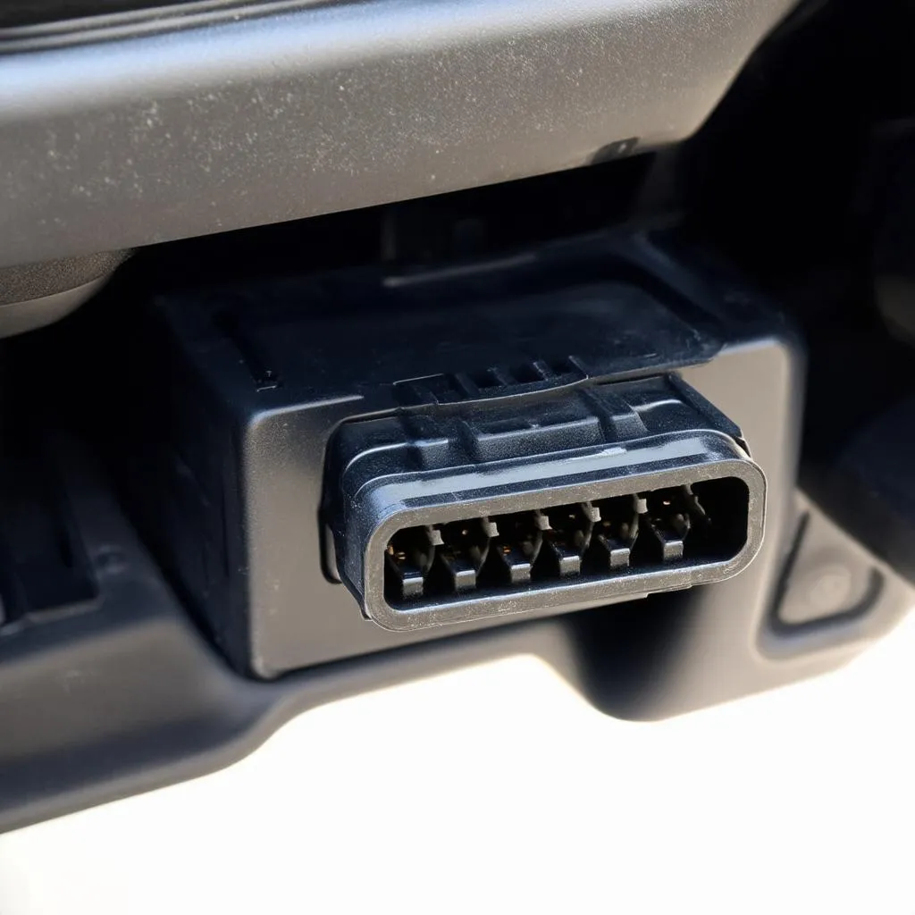 OBD Connector on 2002 GMC Sierra