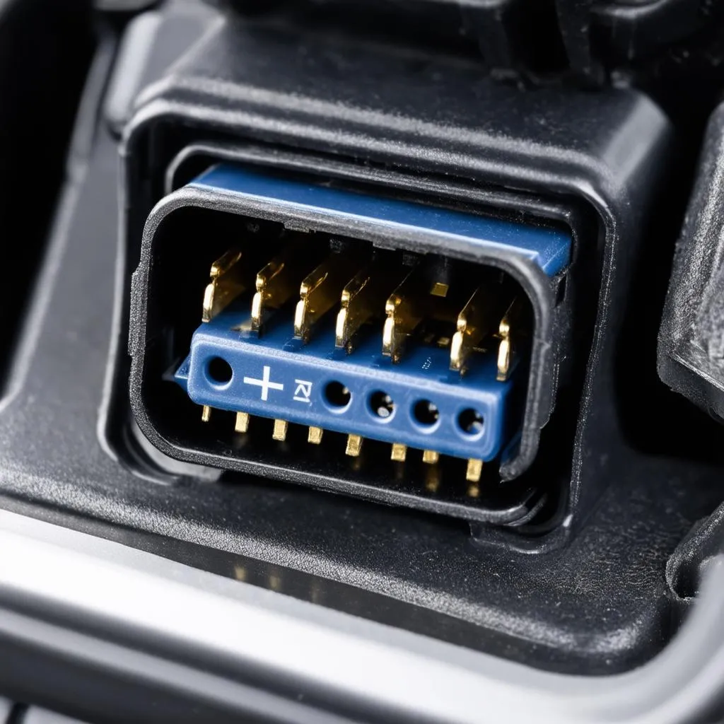 OBD Connector Closeup