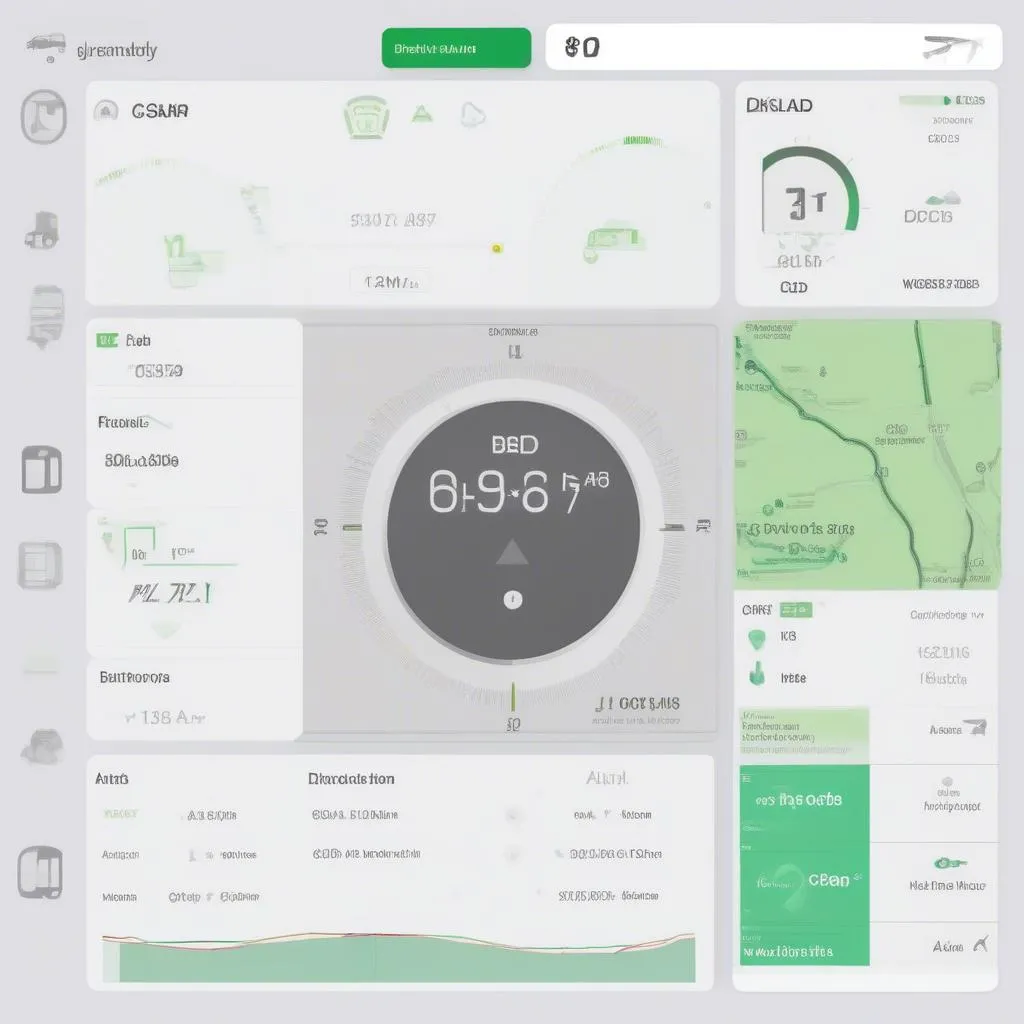 GPS OBD Device Dashboard