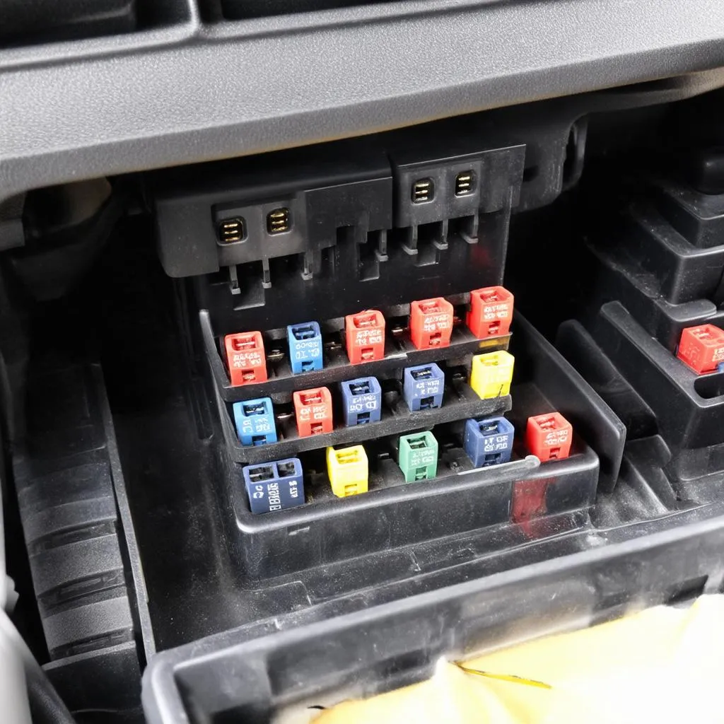 2004 Ford F-150 OBD Fuse Location