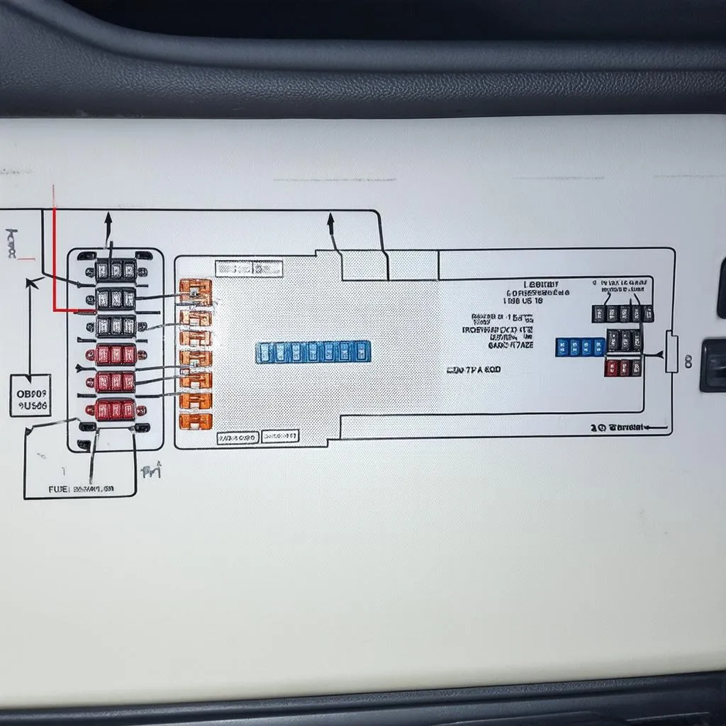 OBD Fuse Location in a 2002 Mitsubishi Galant