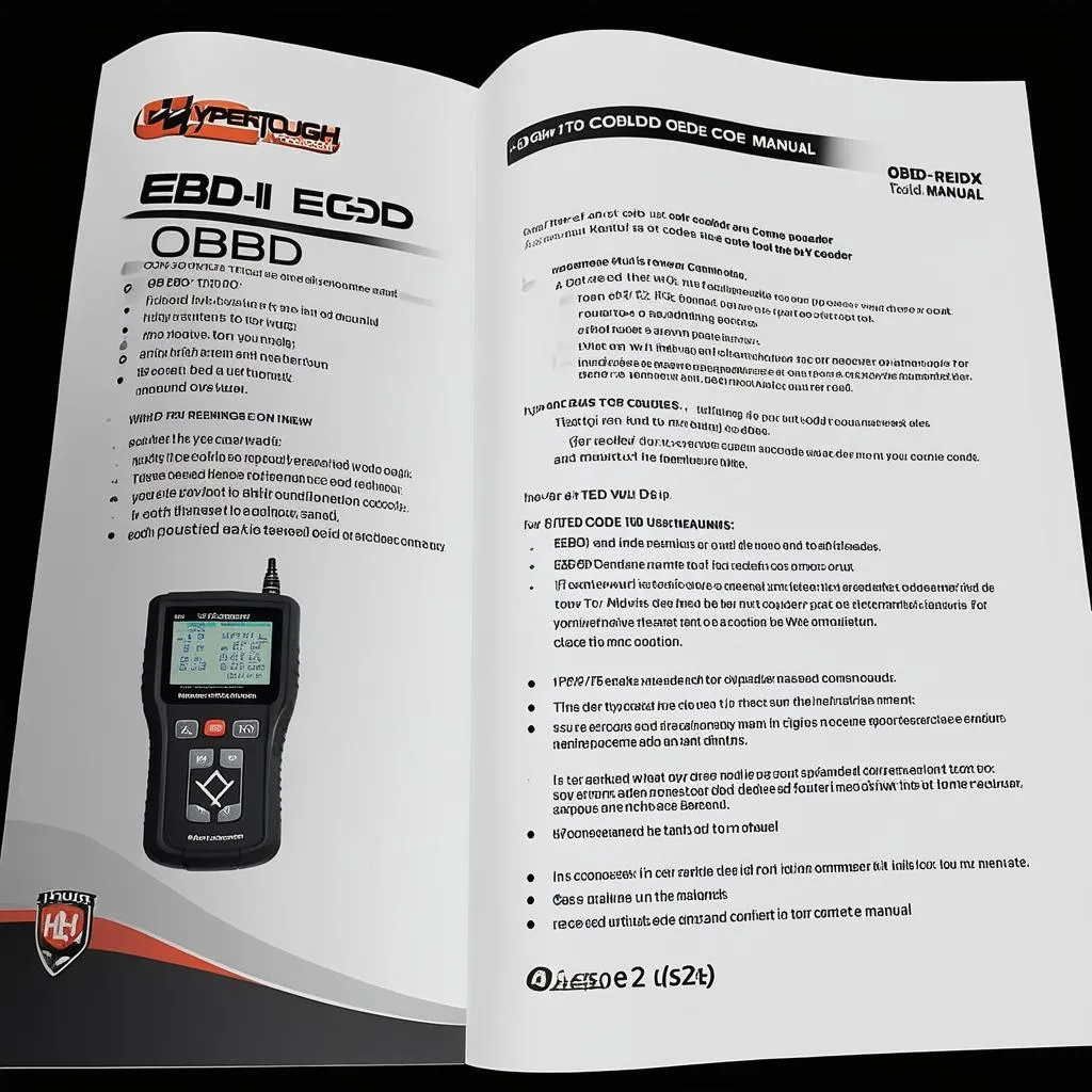 Hyper Tough OBD-II EOBD code reader manual