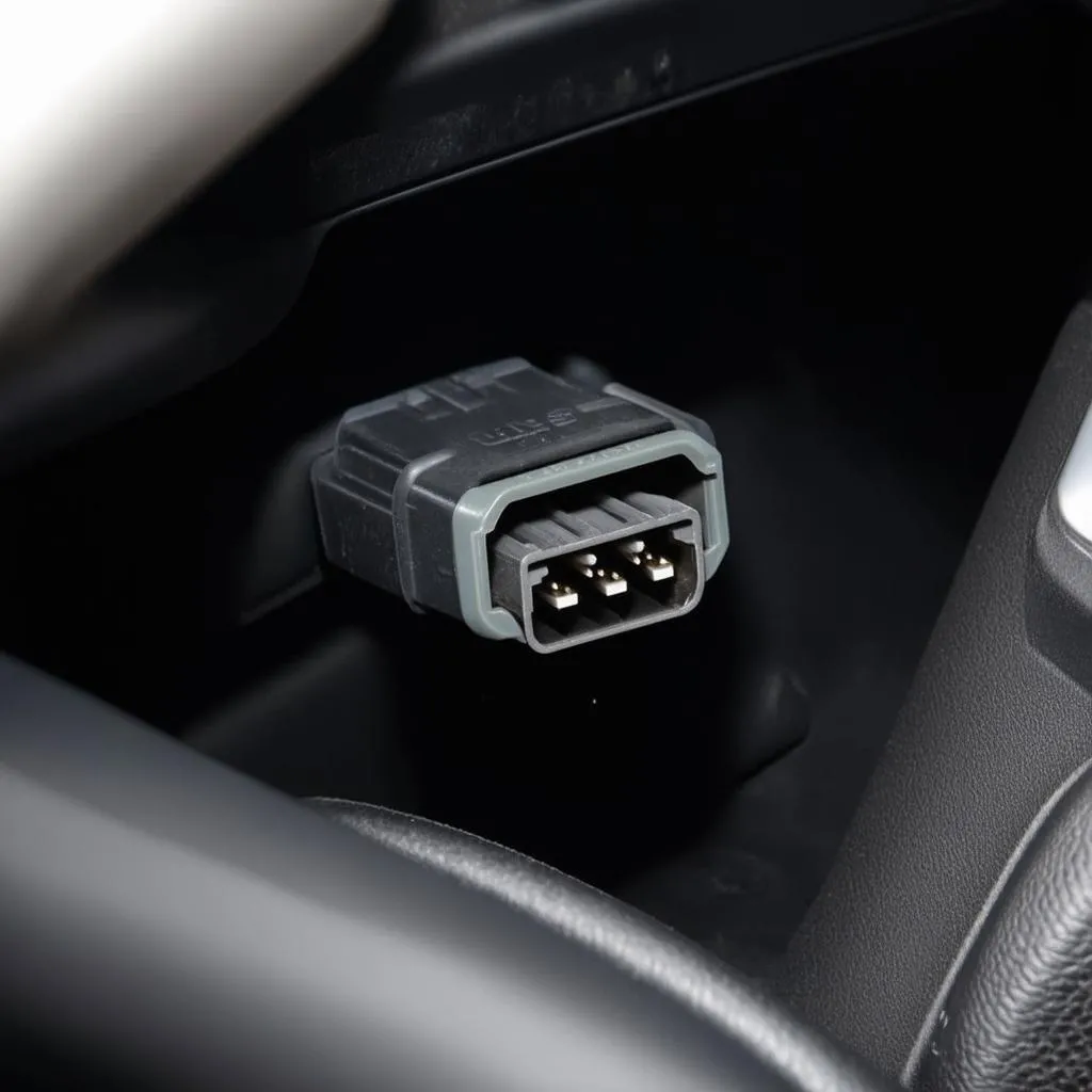 OBD II Port in a Car