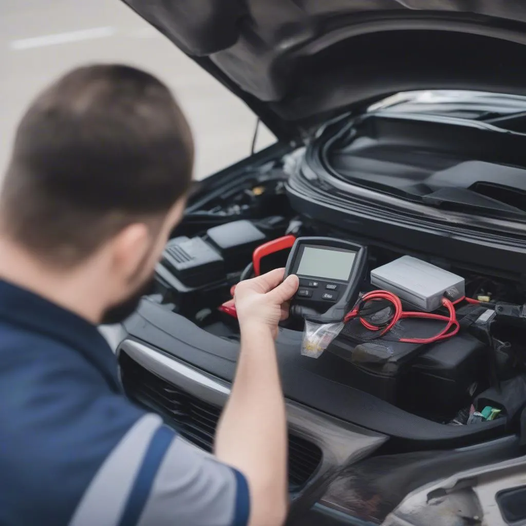 OBD II Tuner Installation