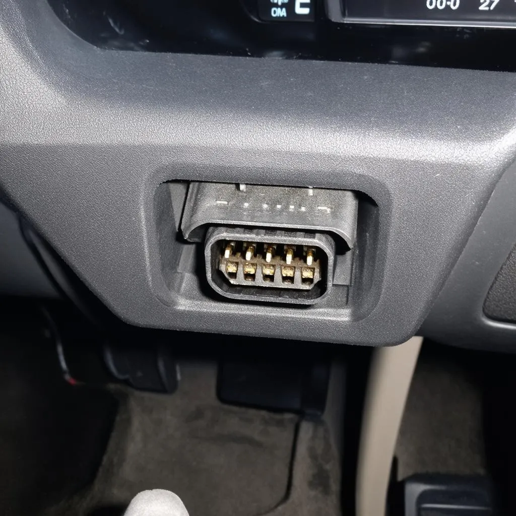 OBD port location in 1998 Camry