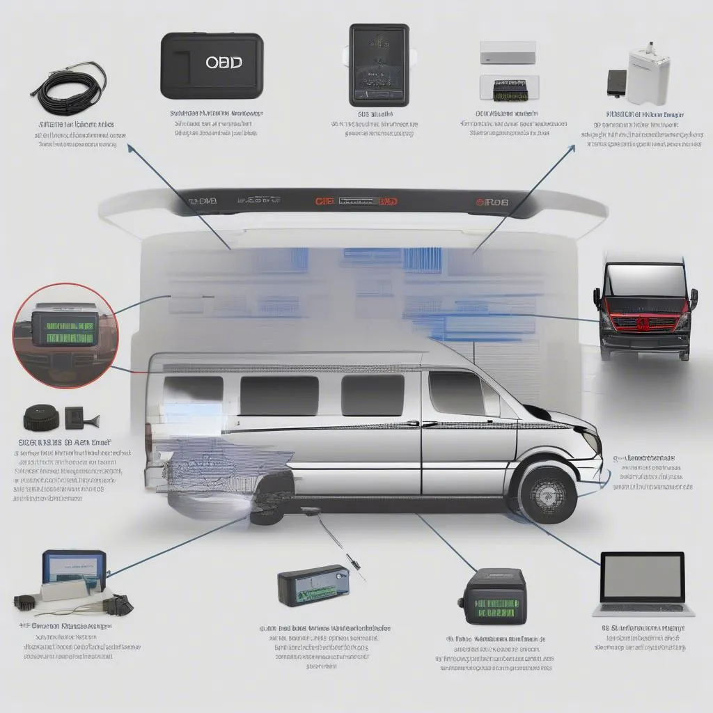 OBD port accessories for Sprinter