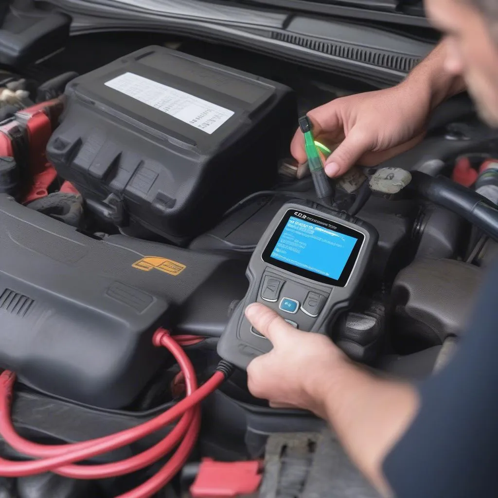 Connecting a Diagnostic Tool to the OBD Port