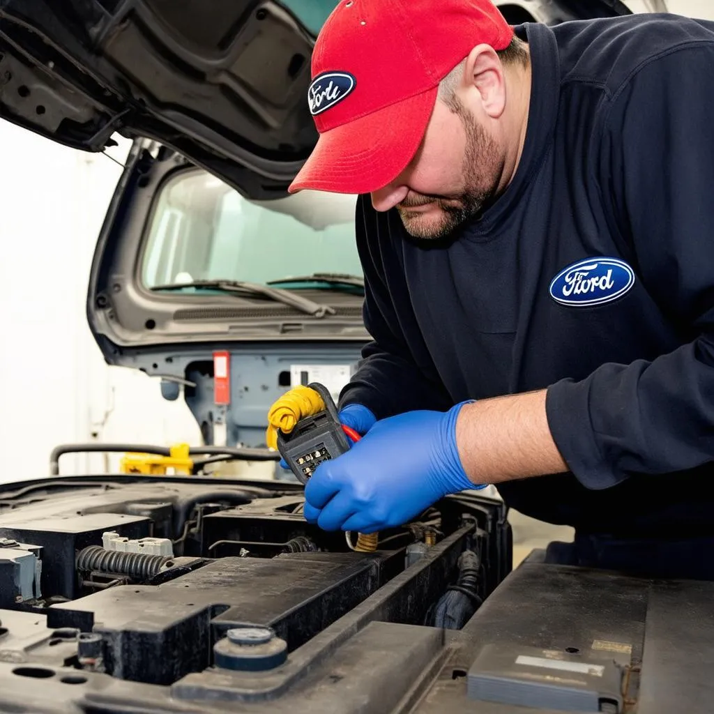 Ford OBD Port Inspection