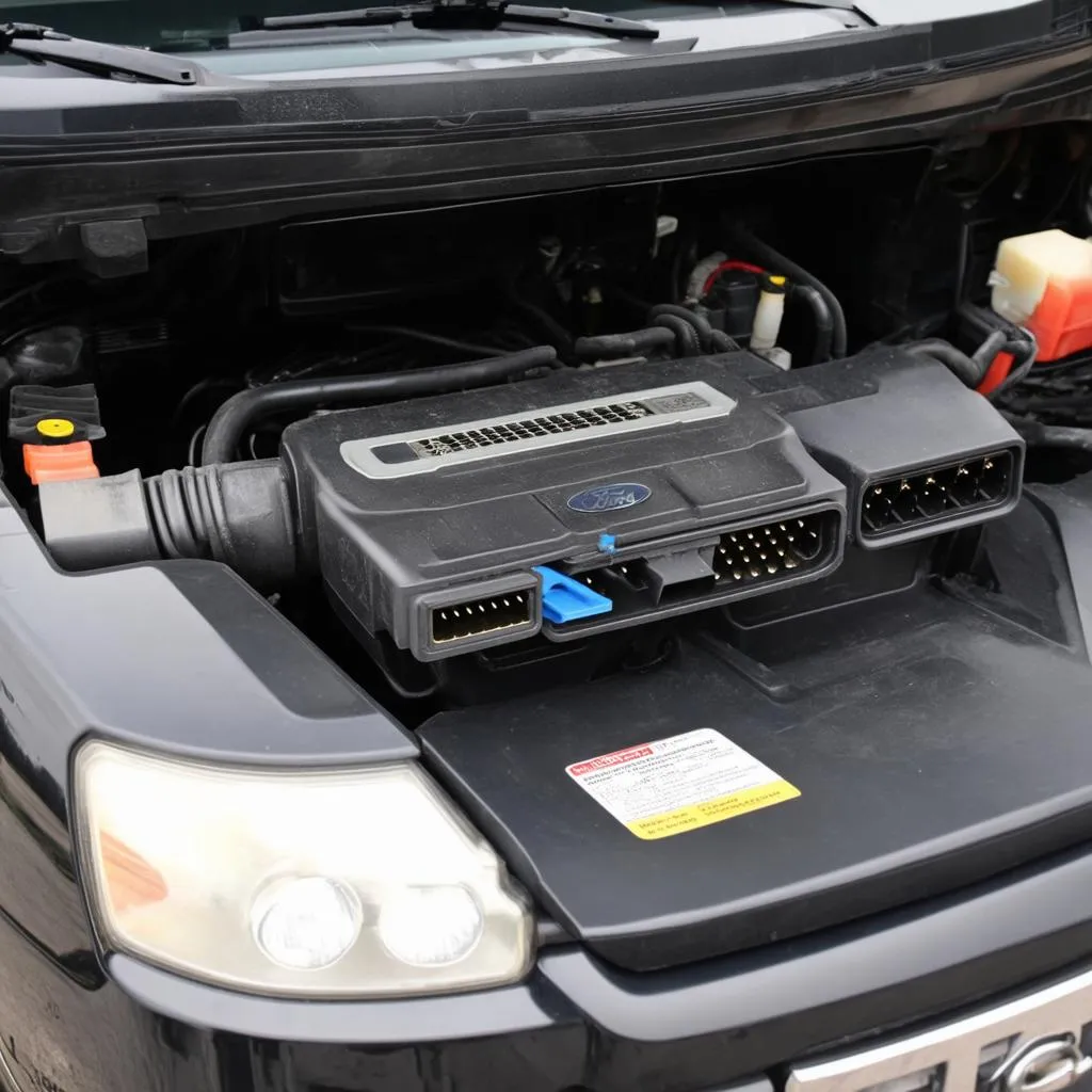 Where is the OBD Port on a 2006 Ford Explorer?