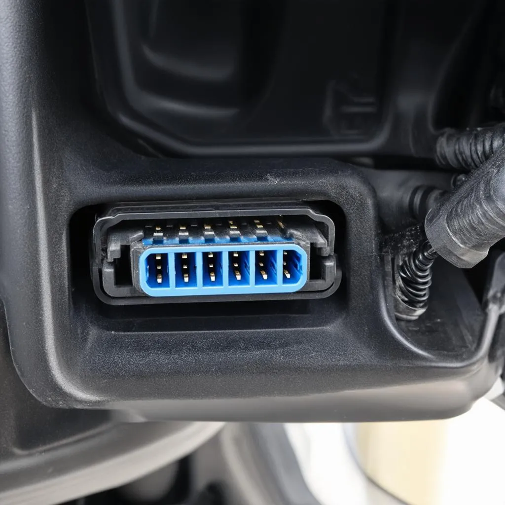 OBD Port Location on a Nissan Xterra