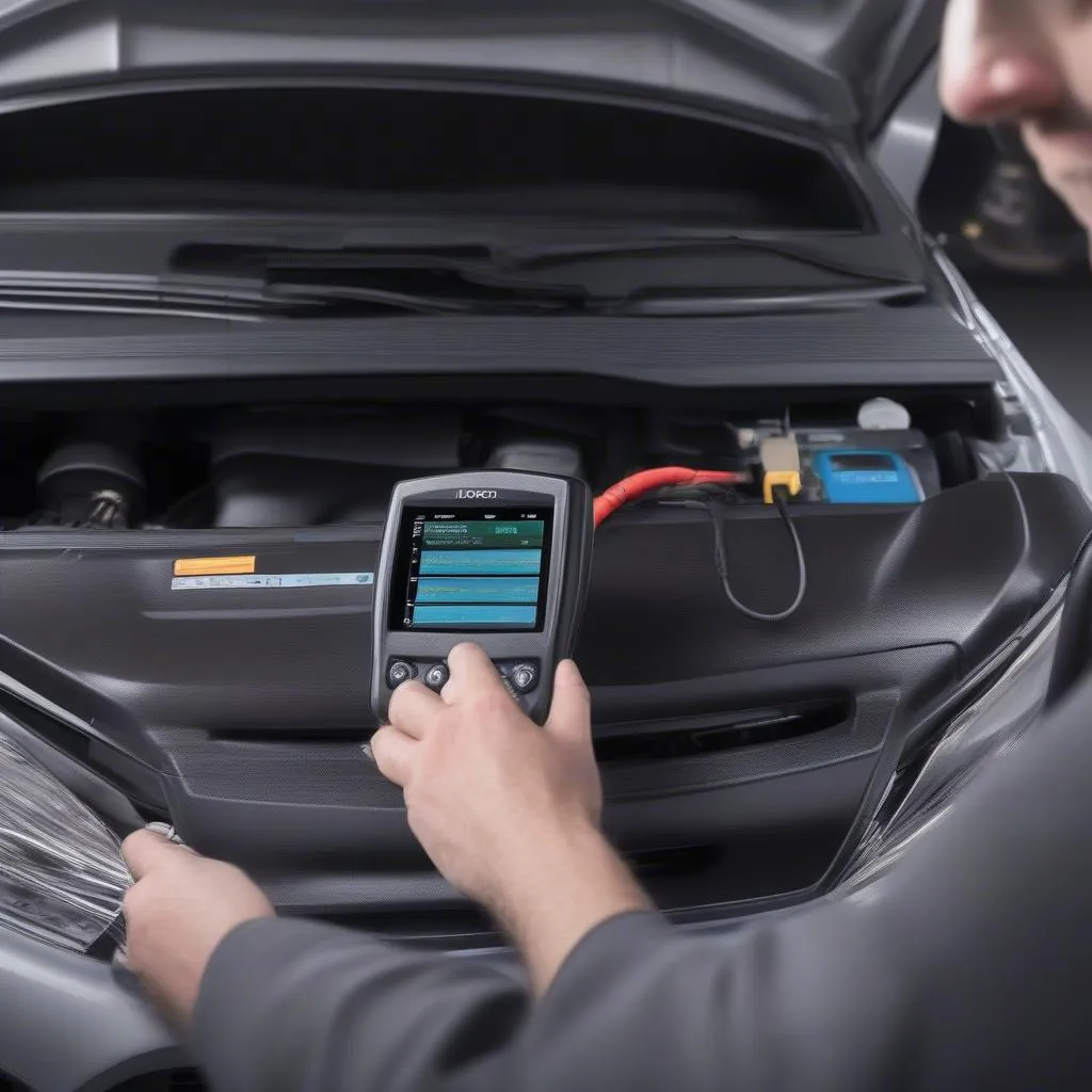 Using a Diagnostic Scanner to Access OBD Port Data