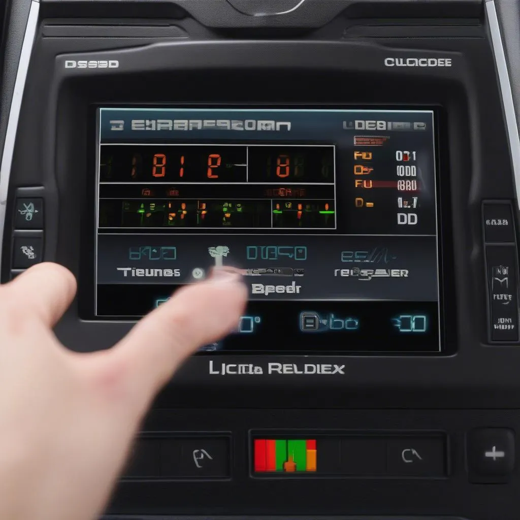 OBD Reader Data Display