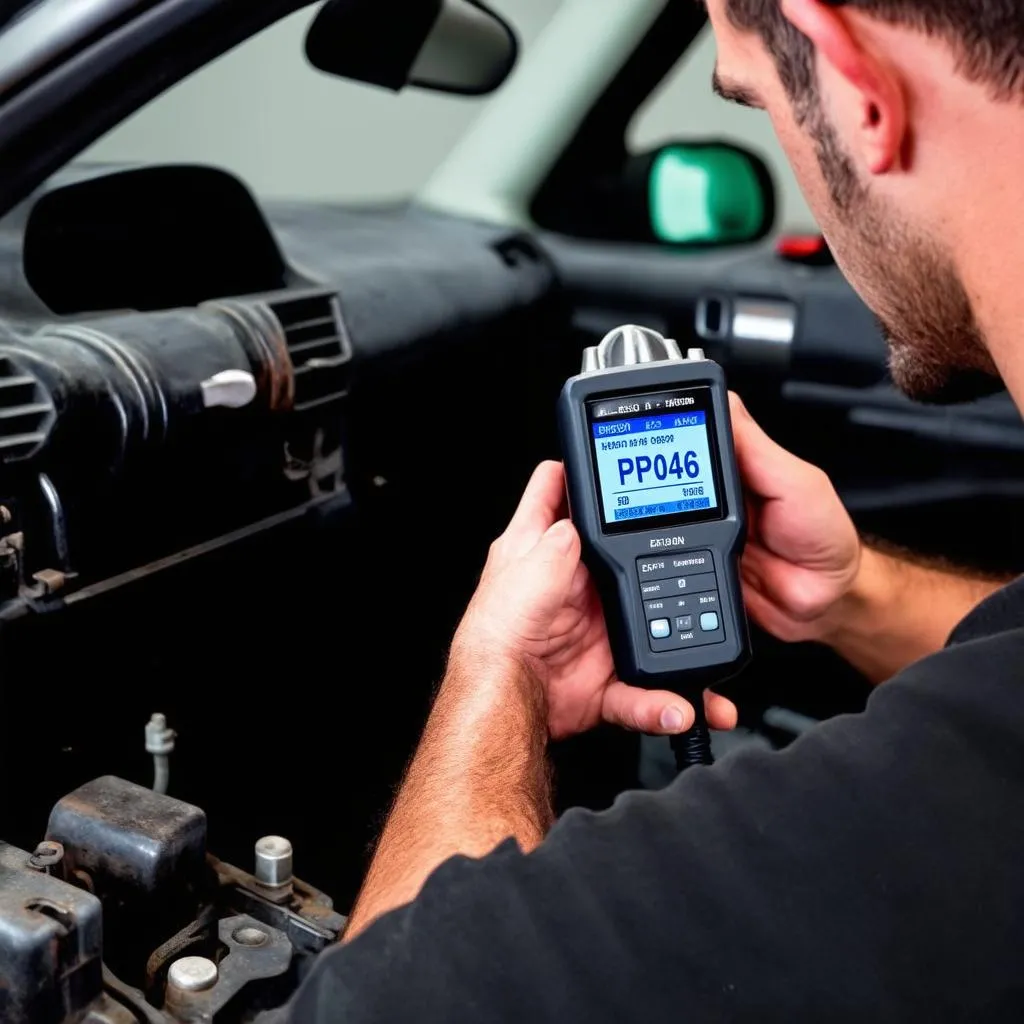 Using an OBD scanner