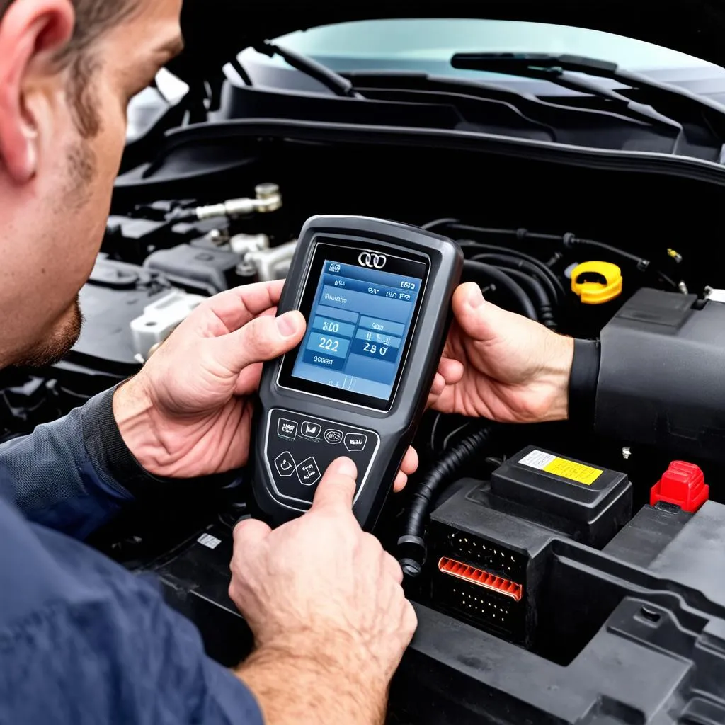 Using an OBD Scanner on an Audi A3