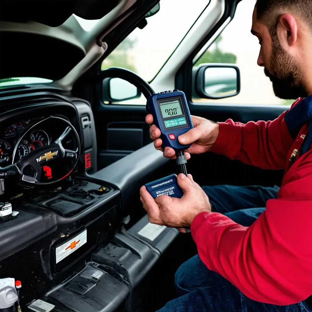 How to Display OBD Codes Without a Scanner on a Chevy Silverado