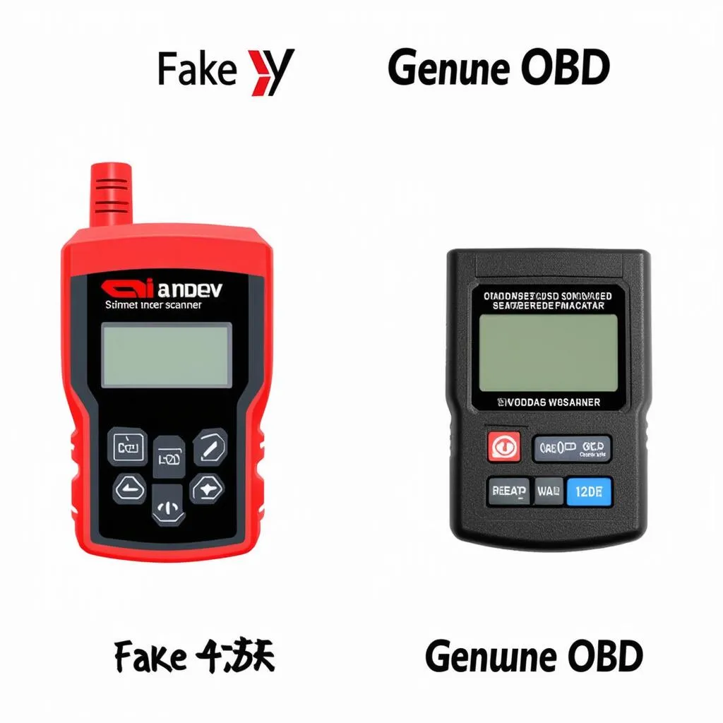 Fake vs Genuine OBD Scanner