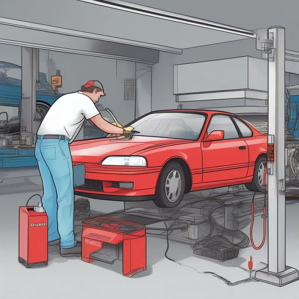 Using an OBD Scanner on a Honda Prelude