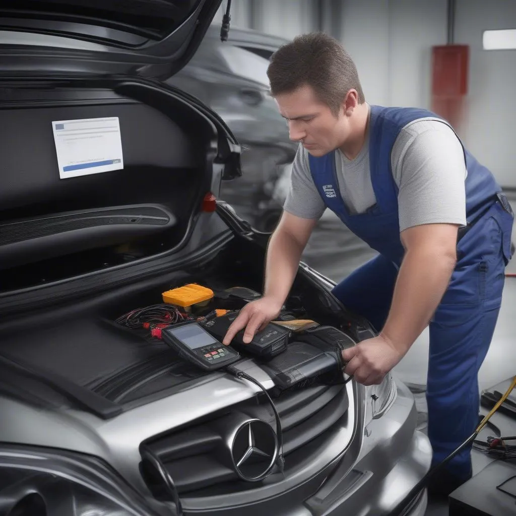 Mercedes S550 OBD Scanner