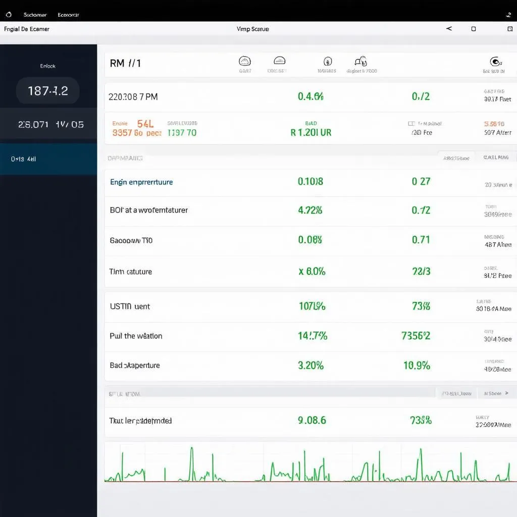 OBD Scanner Software Dashboard