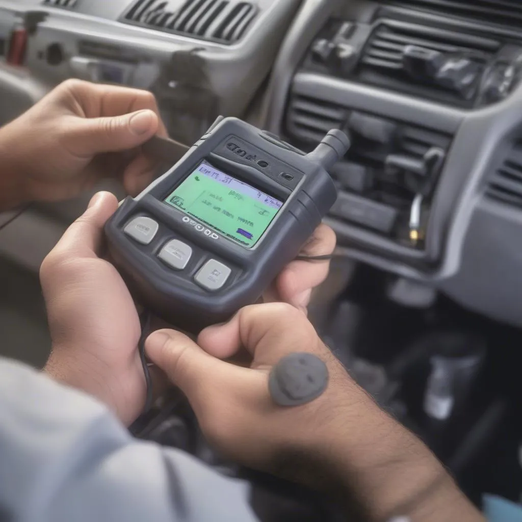 Using an OBD Scanner on a Toyota Camry