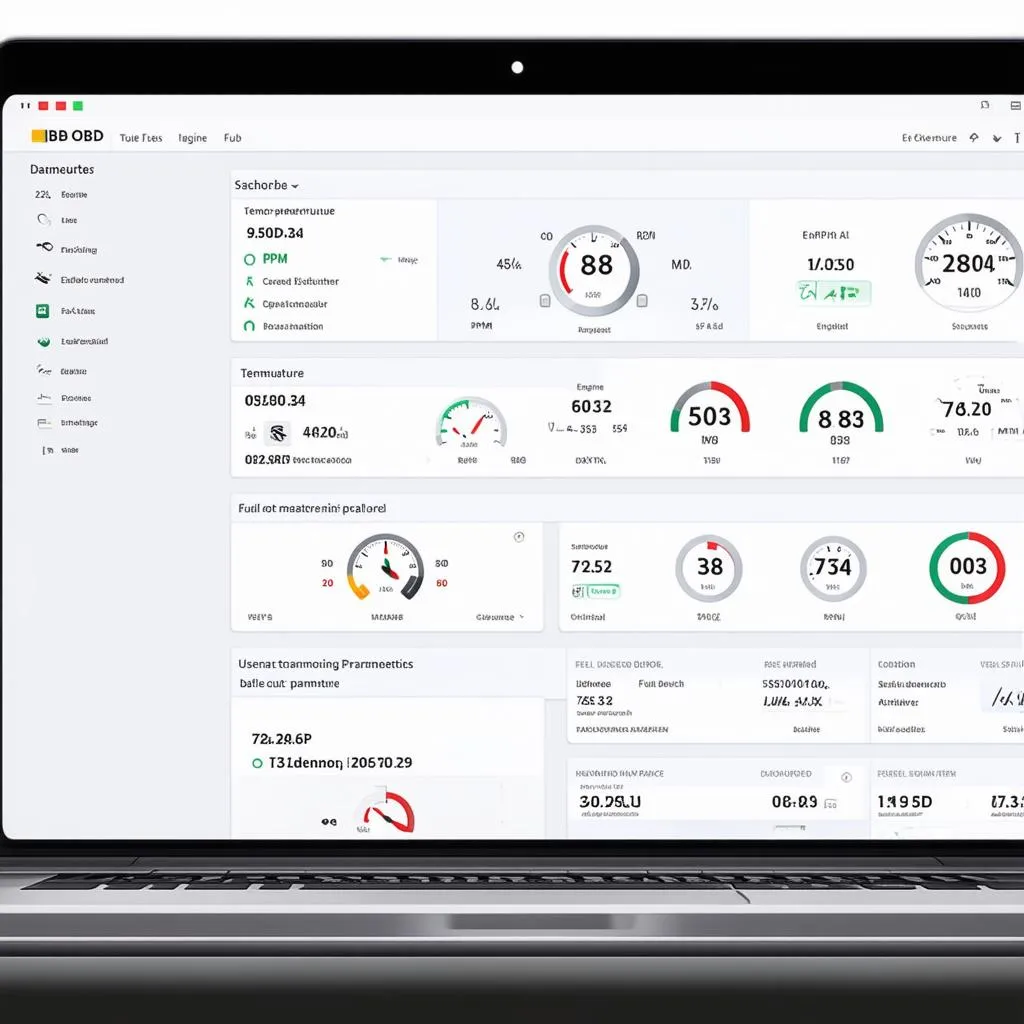 OBD Software Dashboard