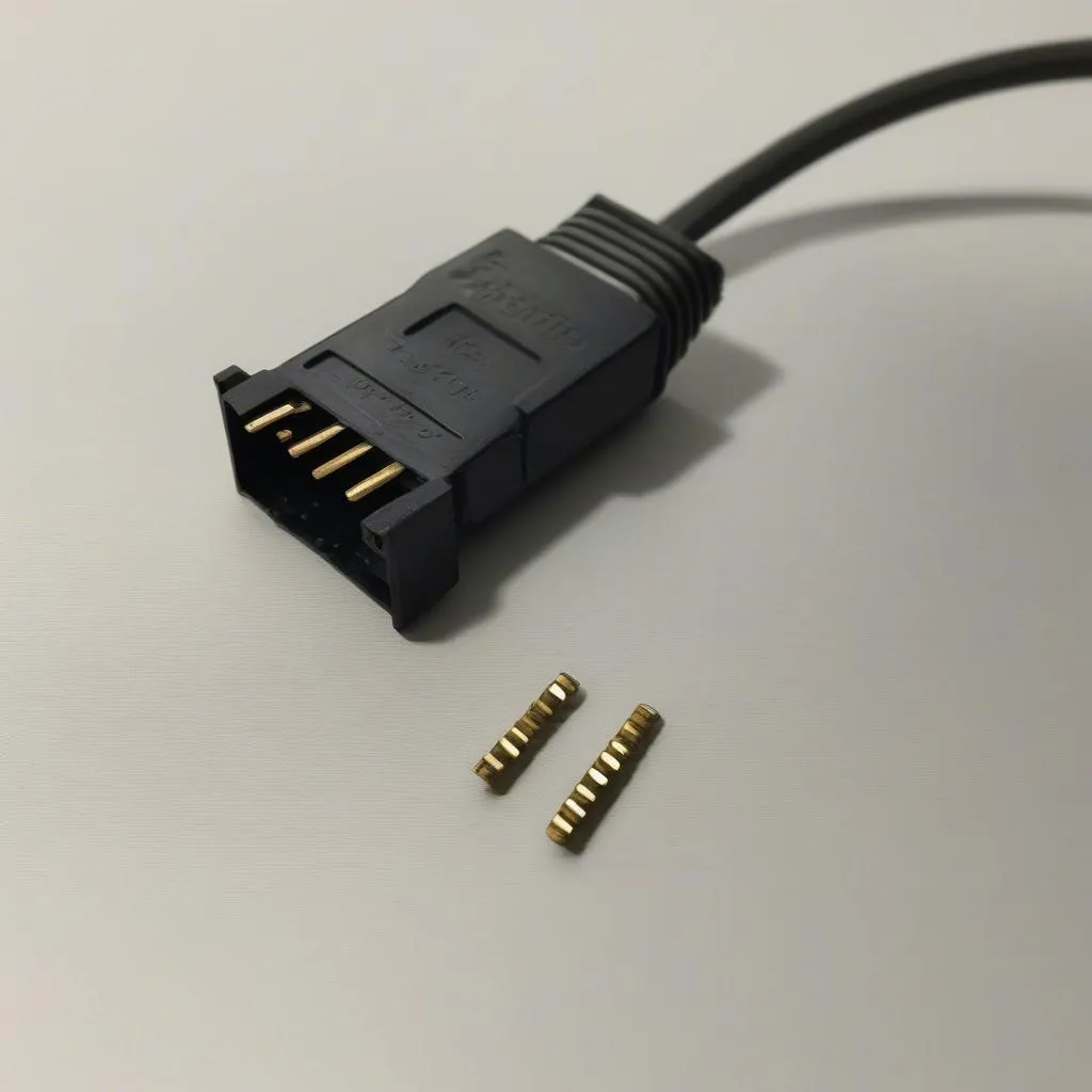 OBD1 connector shape and size for 1996 vehicles