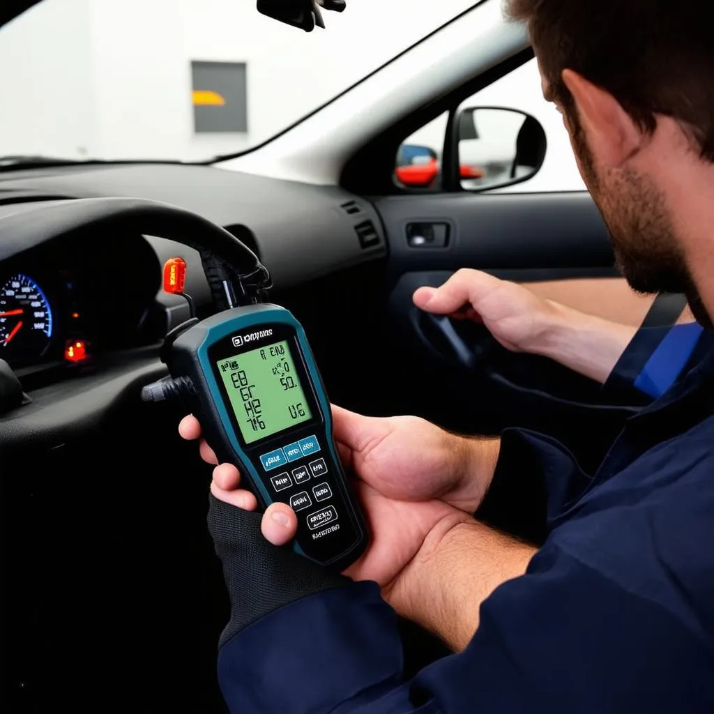 OBD-1 scanner tool for diagnosing car problems