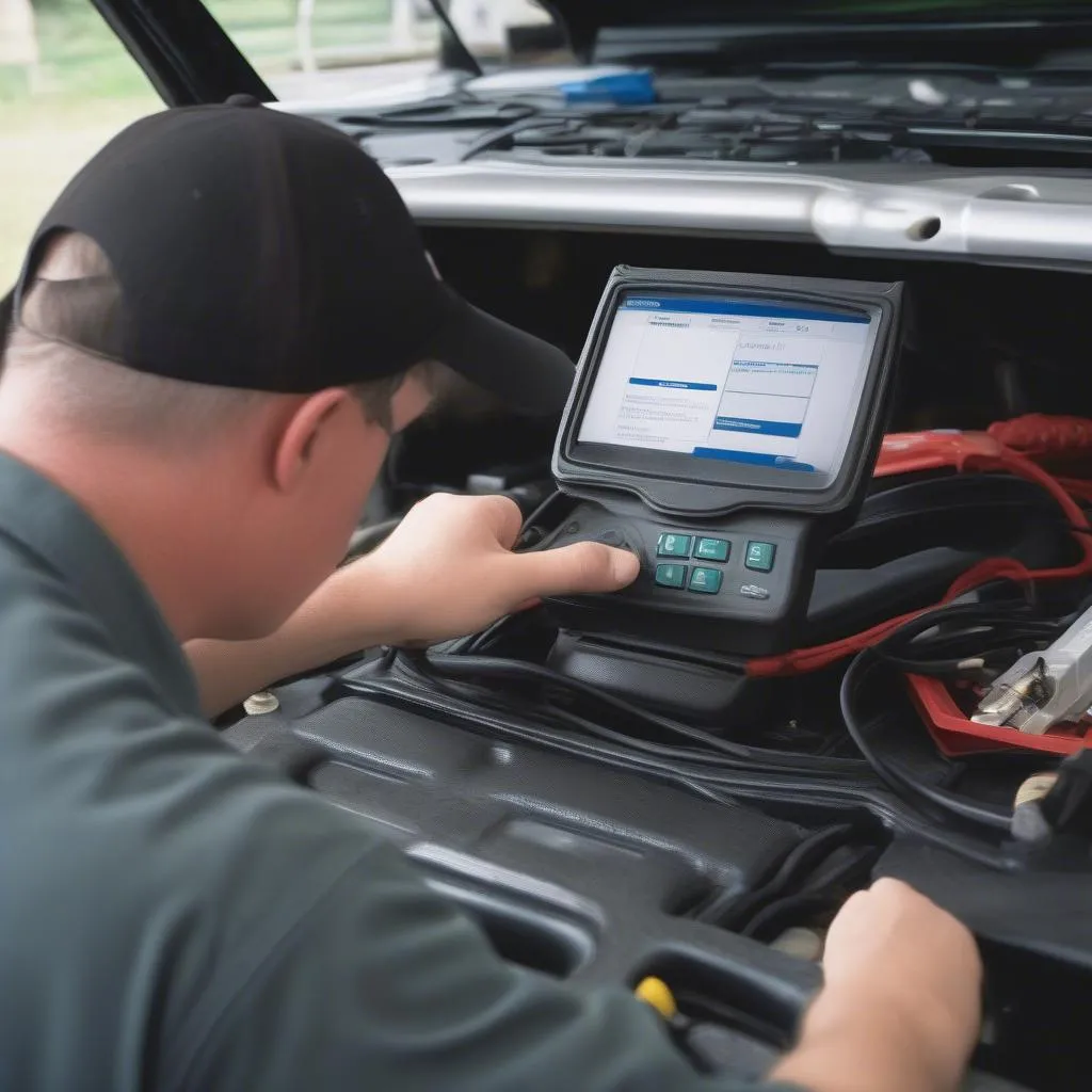 OBD2 Scanner Used on 1997 Ford F350