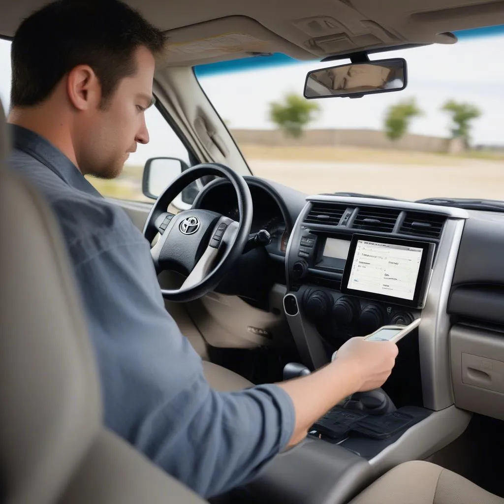 Using an OBD2 Scanner on a Toyota 4Runner