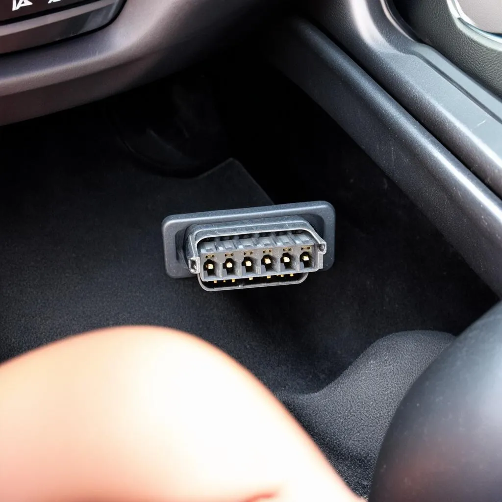 OBD II port on 2006 Volkswagen Jetta