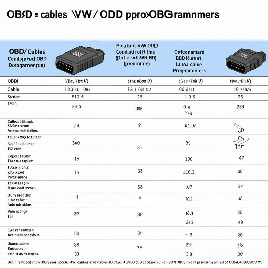 OBD Cable vs VW OBD Programmer