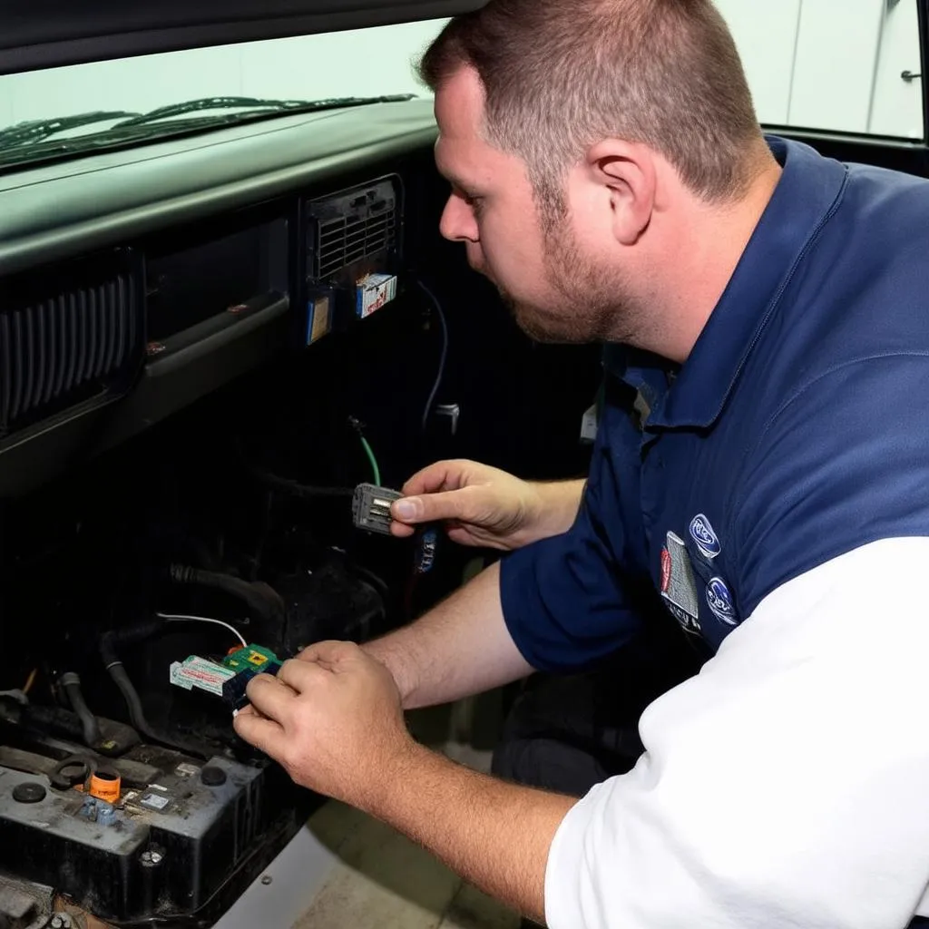 Inspecting the OBD Port