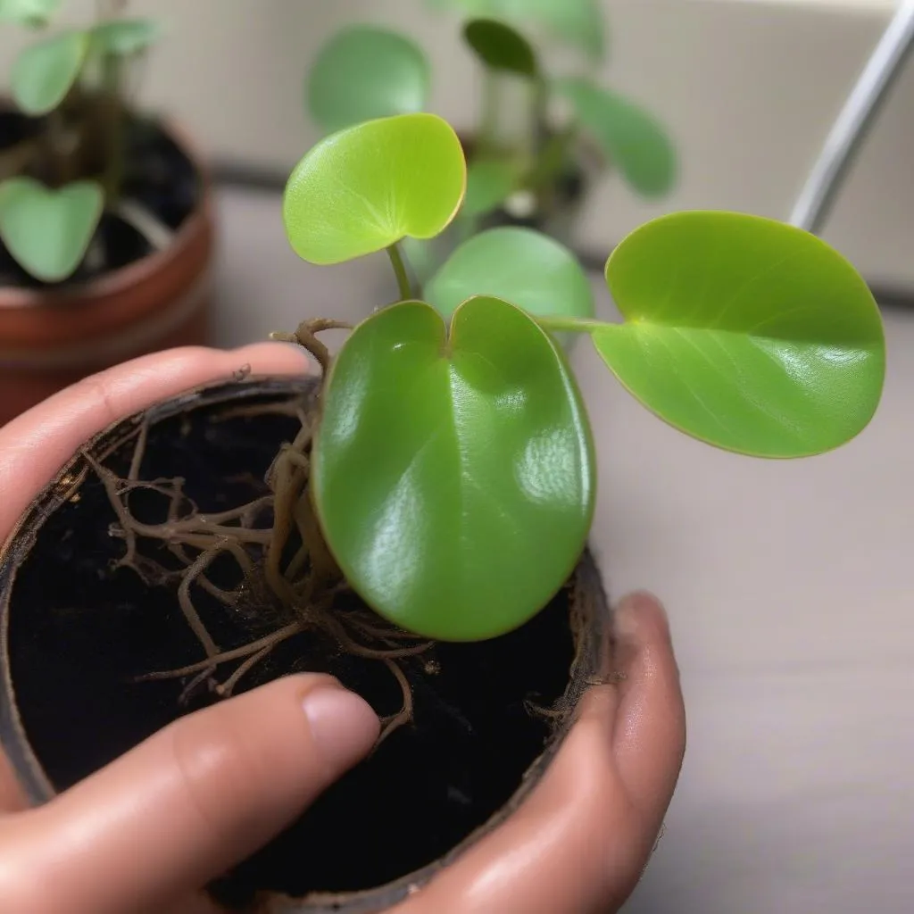 propagation method for moon valley pilea