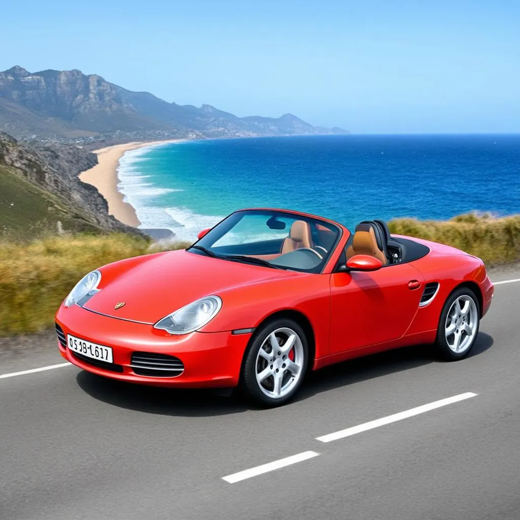 Porsche Boxster on a Scenic Drive