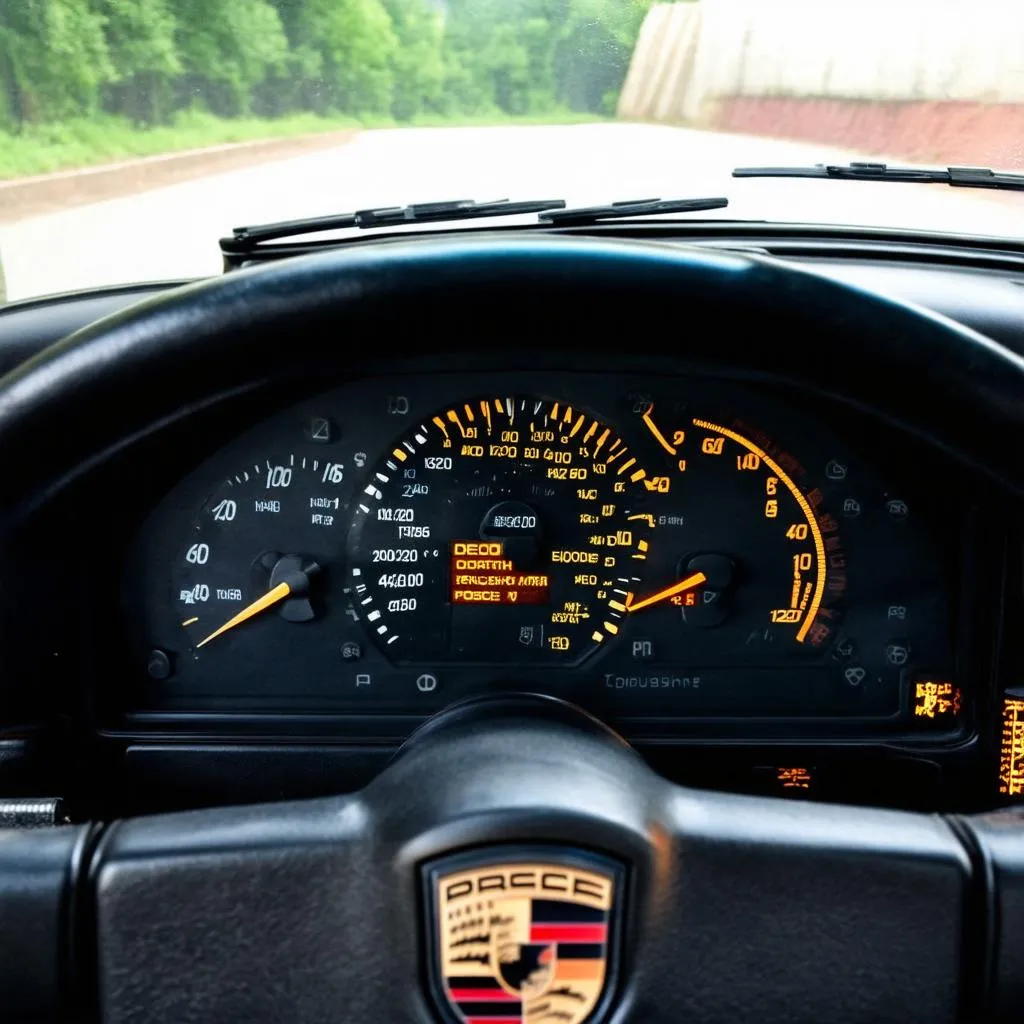 Porsche 964 Dashboard