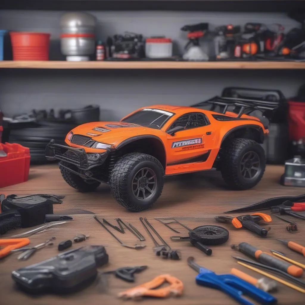 RC Car Repair Shop