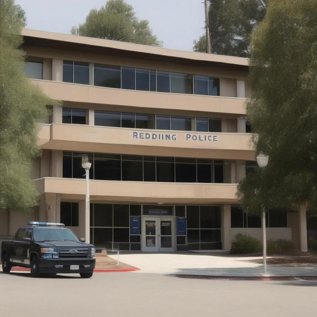 Redding, CA Police Station