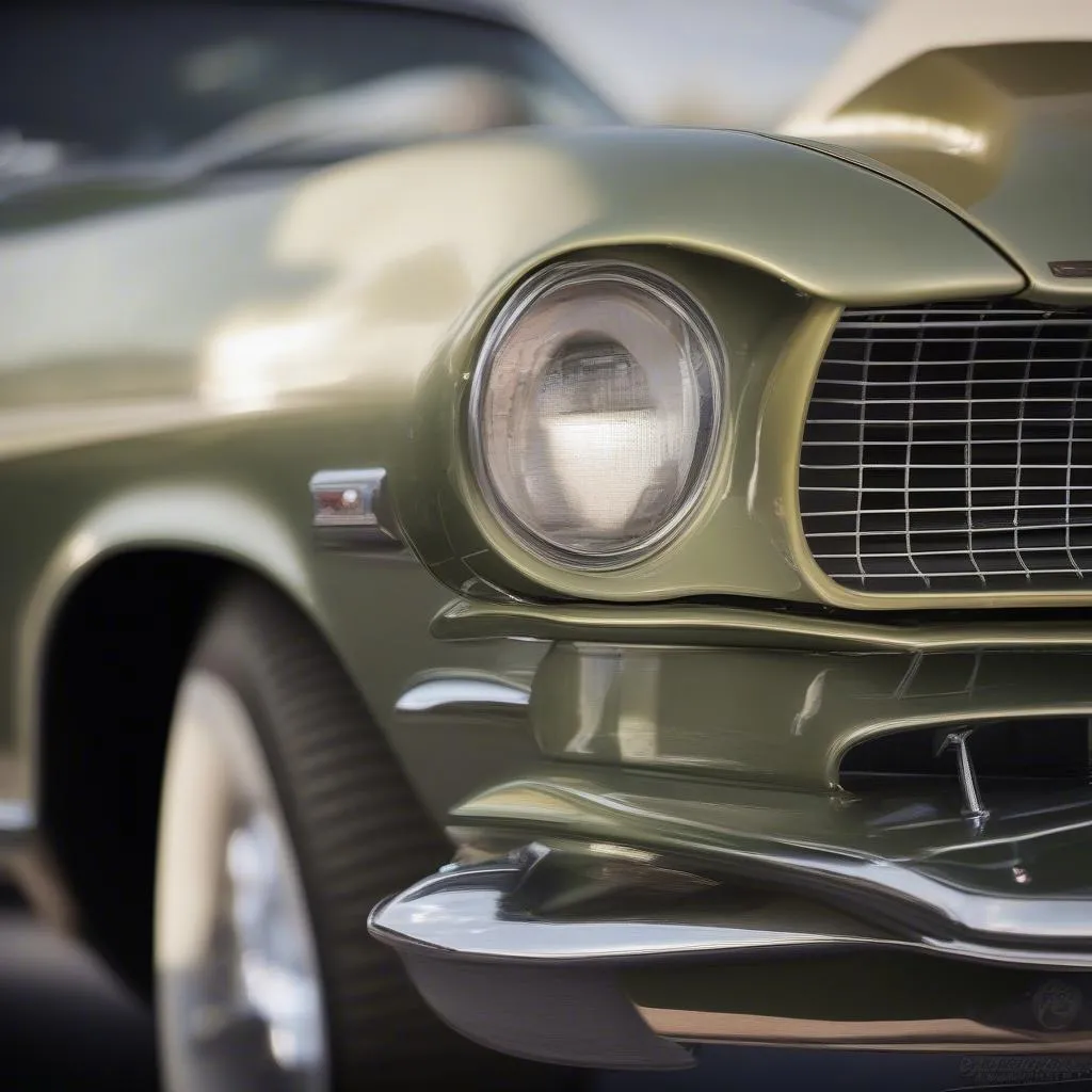 A classic car at the Redding Car Show 2024