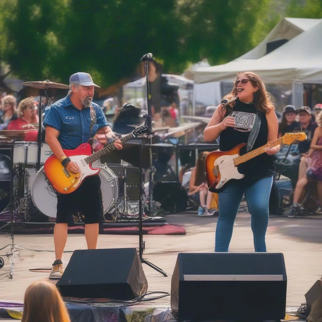 Live Music and Entertainment at the Redding Car Show 2024