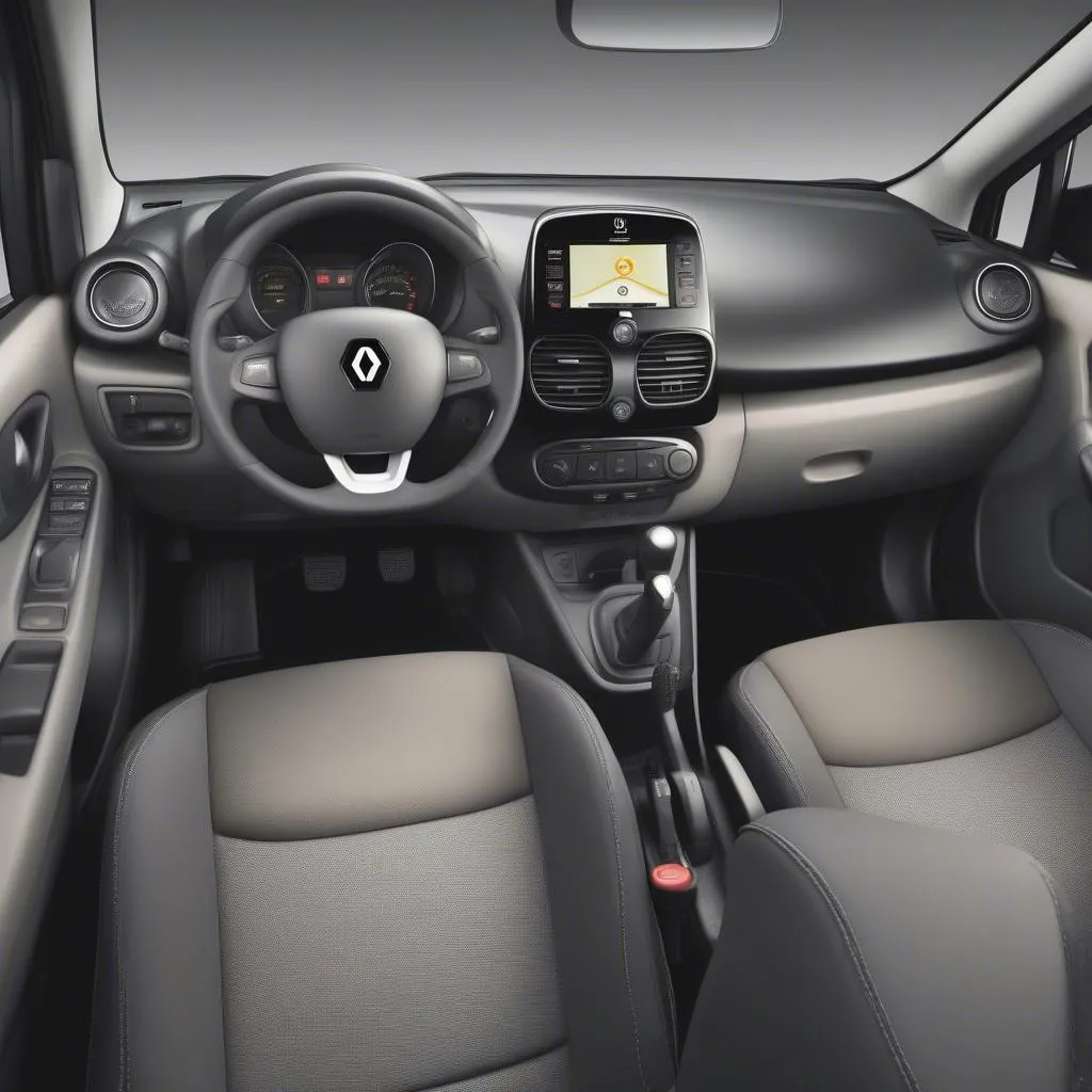 Renault Clio Dashboard