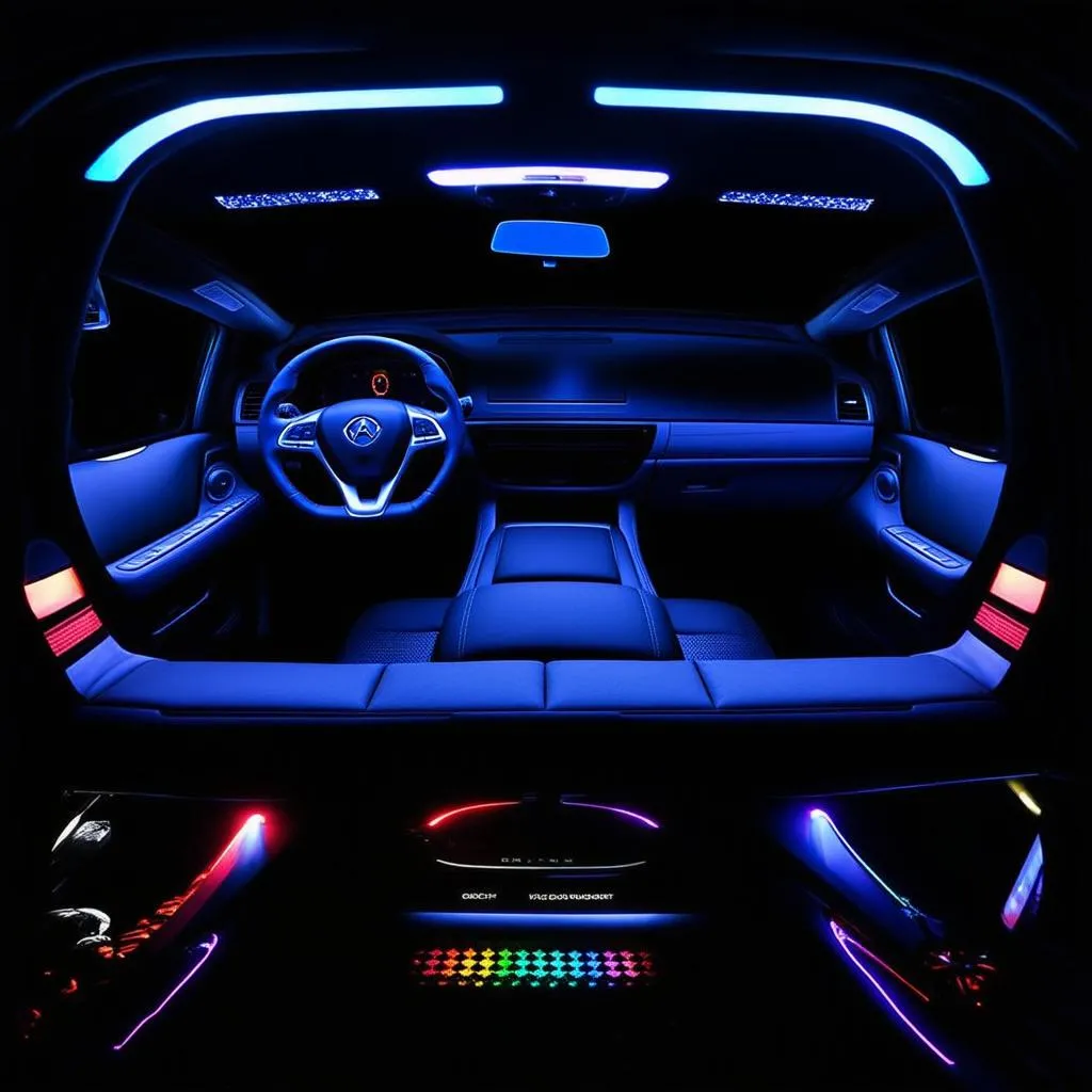 Transform Your Ride with Interior RGB Car Lights