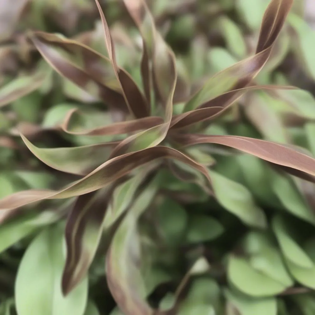 Ribbon Plant Brown Tips