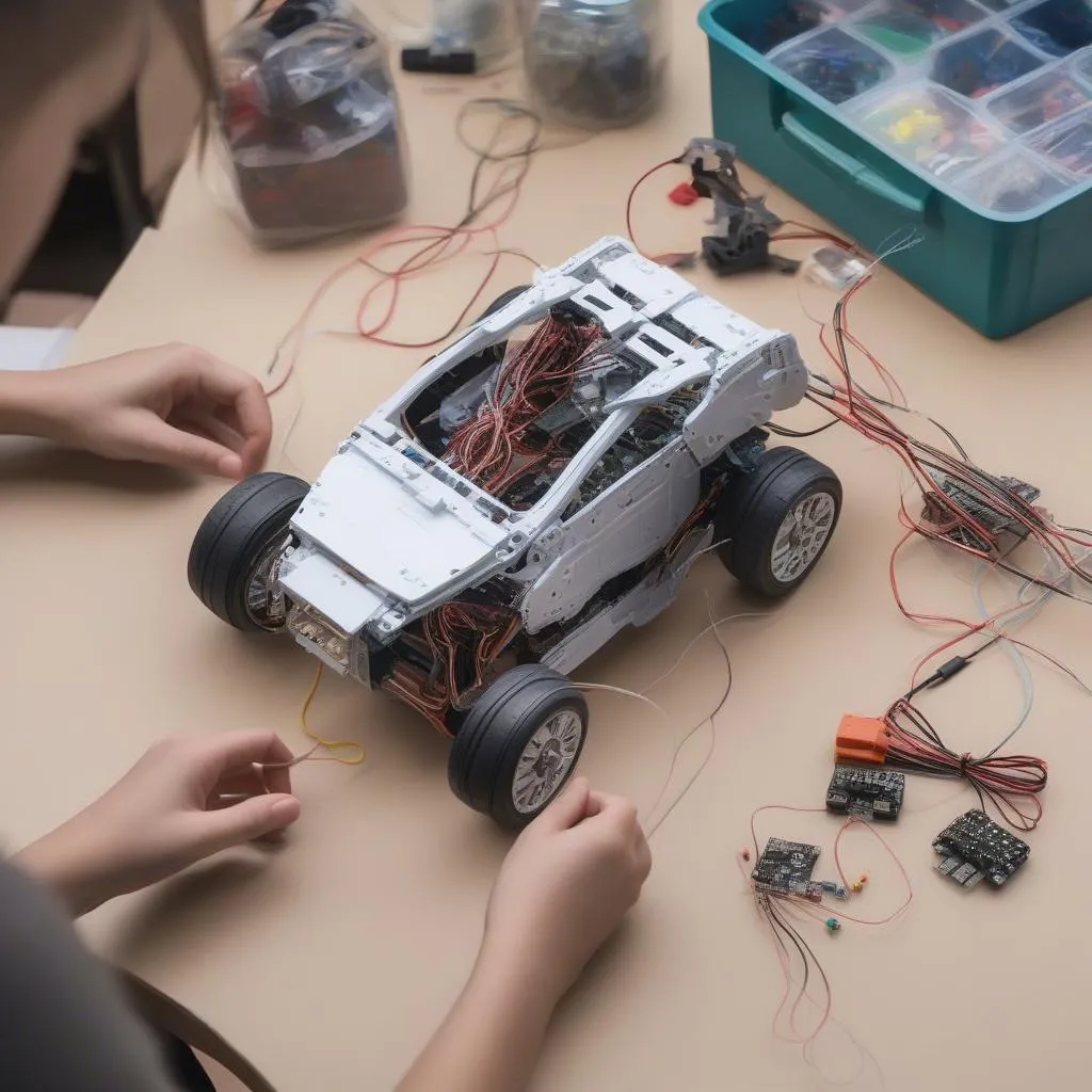 Robot Car Kit Assembly