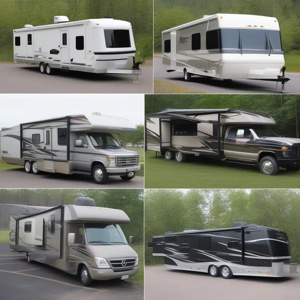 RV car hauler trailer types