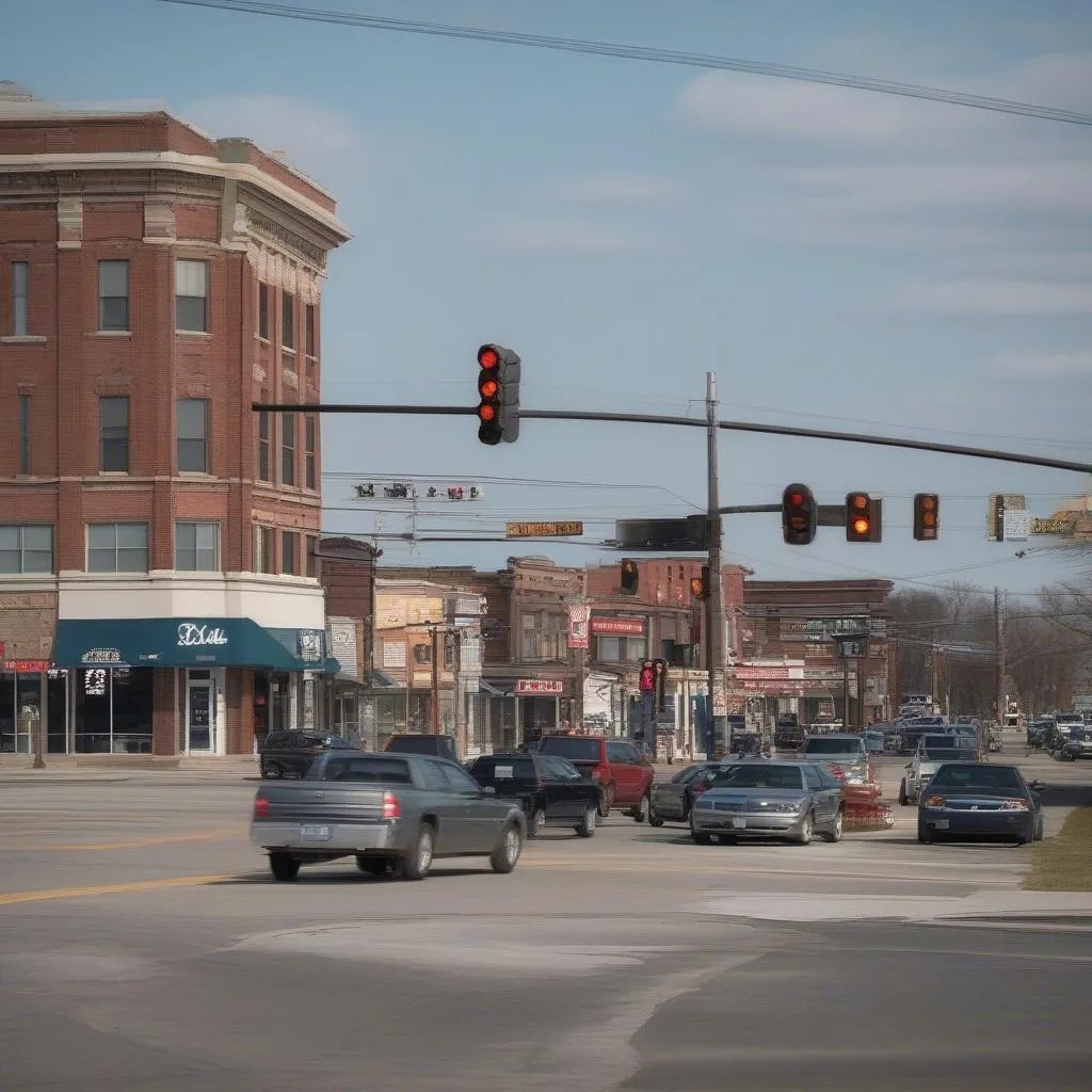 Traffic in Saginaw, MI