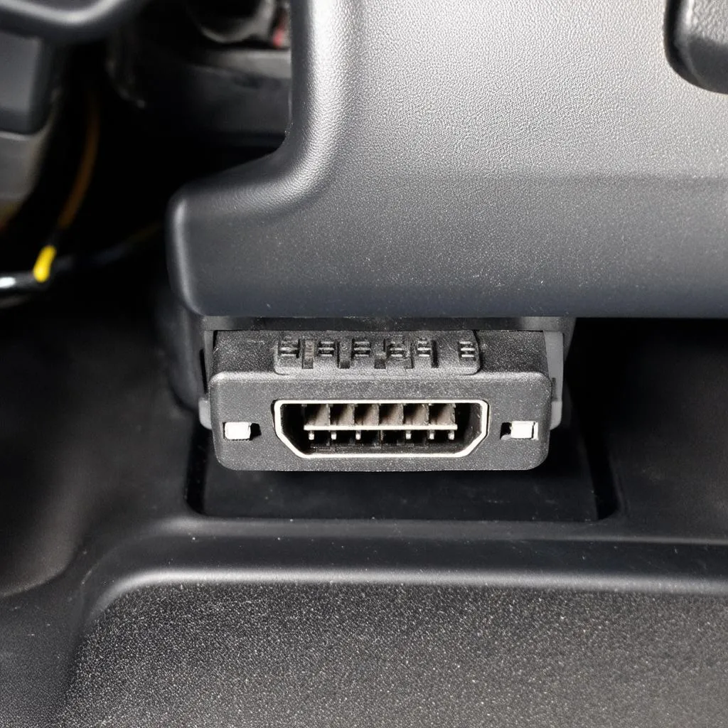 Scion xD OBD port