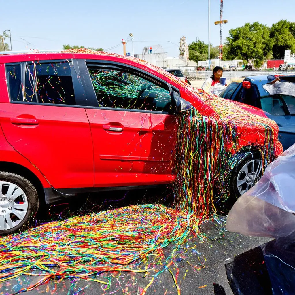 Does Silly String Damage Car Paint? A Tech Car USA Investigation